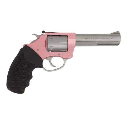 Handguns Charter Arms Ready Series 22Magnum Charter The Pink Lady .22 Mag 8 shot Pink/SS 4.2" REFURB